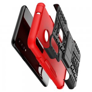 ONYX Противоударный бронированный чехол для Samsung Galaxy A20s - Красный