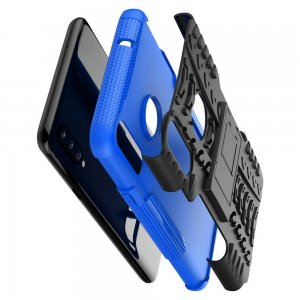 ONYX Противоударный бронированный чехол для Samsung Galaxy A20s - Синий