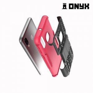 ONYX Противоударный бронированный чехол для Samsung Galaxy A40 - Розовый