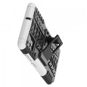 ONYX Противоударный бронированный чехол для Samsung Galaxy A51 - Белый