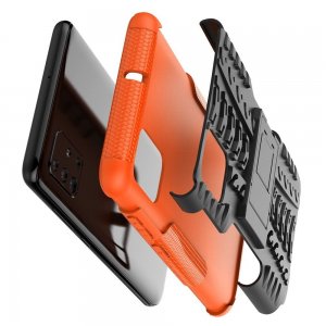 ONYX Противоударный бронированный чехол для Samsung Galaxy A51 - Оранжевый