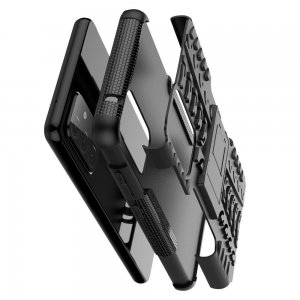 ONYX Противоударный бронированный чехол для Samsung Galaxy A72 - Черный