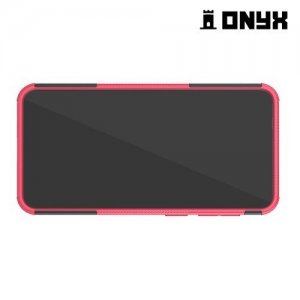 ONYX Противоударный бронированный чехол для Samsung Galaxy M10 - Розовый