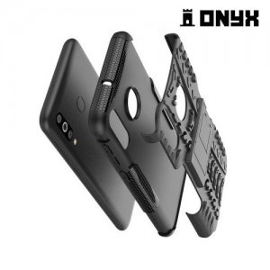 ONYX Противоударный бронированный чехол для Samsung Galaxy M30 - Черный