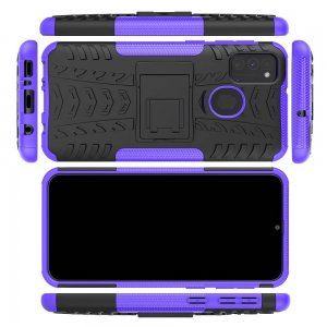 ONYX Противоударный бронированный чехол для Samsung Galaxy M30s - Фиолетовый