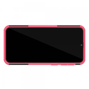 ONYX Противоударный бронированный чехол для Samsung Galaxy M30s - Светло-Розовый