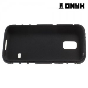ONYX Противоударный бронированный чехол для Samsung Galaxy S5 mini - Черный