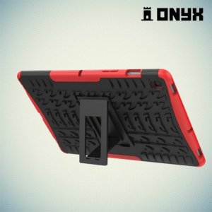 ONYX Противоударный бронированный чехол для Samsung Galaxy Tab S5e SM-T720 - Красный