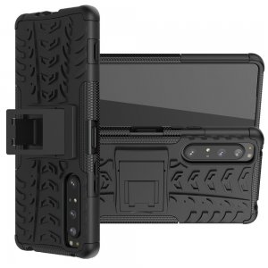 ONYX Противоударный бронированный чехол для Sony Xperia 1 II - Черный