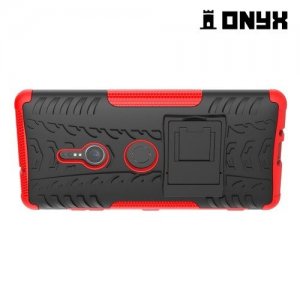 ONYX Противоударный бронированный чехол для Sony Xperia XZ3 - Красный