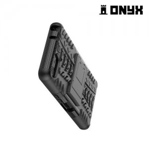 ONYX Противоударный бронированный чехол для Sony Xperia XZ4 Compact - Черный