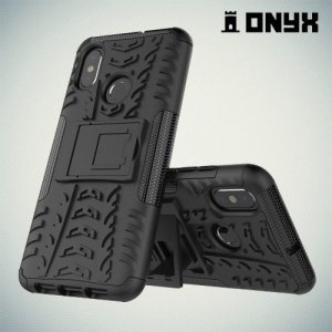 ONYX Противоударный бронированный чехол для Xiaomi Mi 8 - Черный