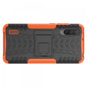ONYX Противоударный бронированный чехол для Xiaomi Mi 9 lite - Оранжевый / Черный