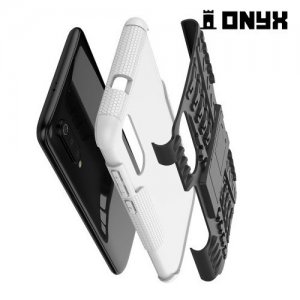 ONYX Противоударный бронированный чехол для Xiaomi Mi 9 / Mi 9 Explore - Белый
