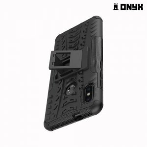 ONYX Противоударный бронированный чехол для Xiaomi Mi A2 / Mi 6X - Черный