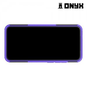 ONYX Противоударный бронированный чехол для Xiaomi Redmi Note 7 / Note 7 Pro - Фиолетовый