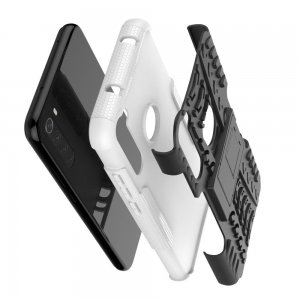 ONYX Противоударный бронированный чехол для Xiaomi Redmi Note 8T - Белый