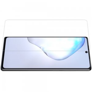 Противоударное закаленное олеофобное защитное стекло на Samsung Galaxy Note 20 Nillkin Amazing H