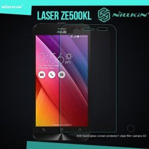 Противоударное закаленное стекло на Asus Zenfone 2 Laser ZE500KG ZE500KL Nillkin Amazing 9H