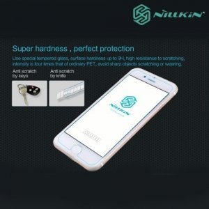 Противоударное закаленное стекло на iPhone 8/7 Nillkin Amazing 9H