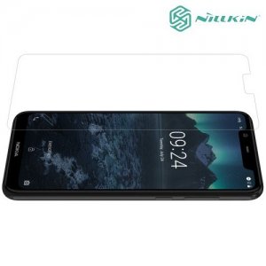 Противоударное закаленное стекло на Nokia 5.1 Plus Nillkin Amazing 9H