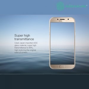 Противоударное закаленное стекло на Samsung Galaxy A5 2017 SM-A520F Nillkin Amazing 9H