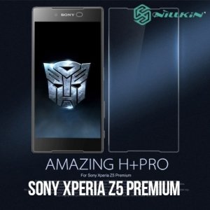 Противоударное закаленное стекло на Sony Xperia Z5 Premium Nillkin Amazing 9H+ PRO