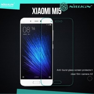 Противоударное закаленное стекло на Xiaomi Mi5 Nillkin Amazing 9H