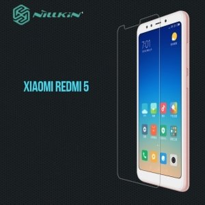 Противоударное закаленное стекло на Xiaomi Redmi 5 Nillkin Amazing 9H
