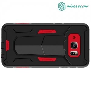 Противоударный чехол NILLKIN Defender II для Samsung Galaxy S6 edge Plus G928 - Красный