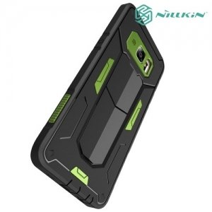 Противоударный чехол NILLKIN Defender II для Samsung Galaxy S6 edge Plus G928 - Зеленый