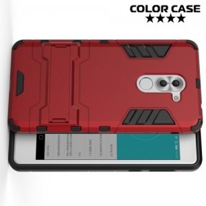 Противоударный гибридный чехол для Huawei Honor 6x - Красный