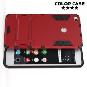 Противоударный гибридный чехол для Xiaomi Mi Max 2 - Красный