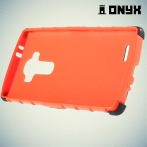 Противоударный защитный чехол для LG G4 - оранжевый