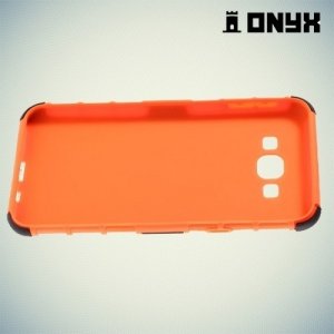 Противоударный защитный чехол для Samsung Galaxy A8 - оранжевый