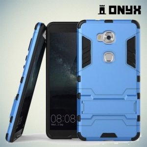 Противоударный защитный чехол для Huawei Honor 5X - Синий