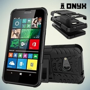 Противоударный защитный чехол для Microsoft Lumia 550 - Черный