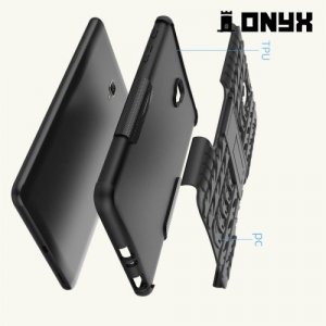 Противоударный защитный чехол для Samsung Galaxy Tab A 8.0 (2017) SM-T380 SM-T385 - Черный