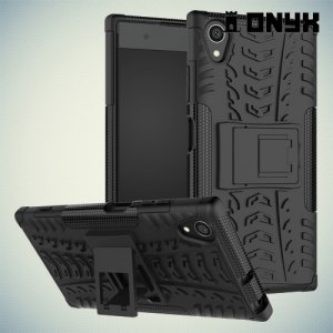 Противоударный защитный чехол для Sony Xperia XA1 Plus - Черный
