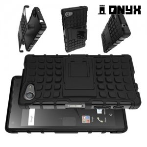 Противоударный защитный чехол для Sony Xperia Z5 Compact E5823 - Черный