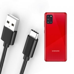 Провод кабель для Samsung Galaxy A31 зарядки подключения к компьютеру