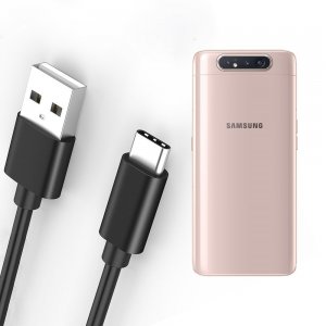 Провод кабель для Samsung Galaxy A80 зарядки подключения к компьютеру