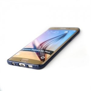 Прозрачный чехол ROCK Pure для Samsung Galaxy S6 Edge Plus - Черный