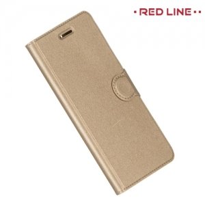 Red Line чехол книжка для HTC Desire 728, 728G Dual SIM  - Золотой