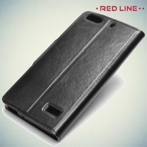 Red Line чехол книжка для Huawei Honor 4C - Черный