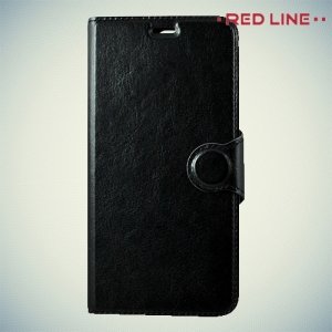 Red Line чехол книжка для Huawei Honor 8 - Черный