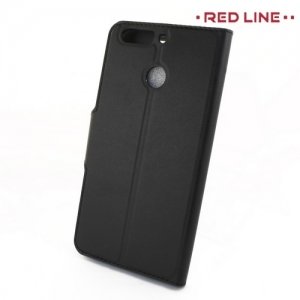 Red Line чехол книжка для Huawei Honor 8 Pro - Черный