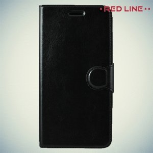 Red Line чехол книжка для Huawei Y6 II - Черный