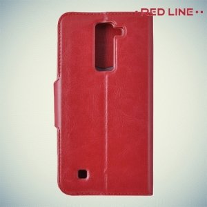 Red Line чехол книжка для LG K7 X210ds - Красный