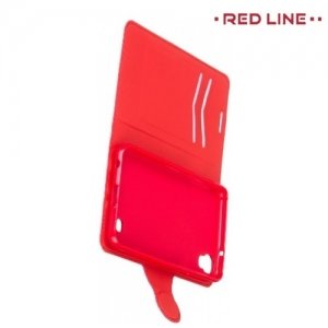 Red Line чехол книжка для LG X Power - Красный